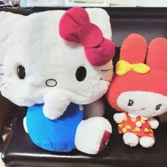 アミューズメント景品★サンリオ　キティちゃん マイメロディぬいぐるみ２点セット