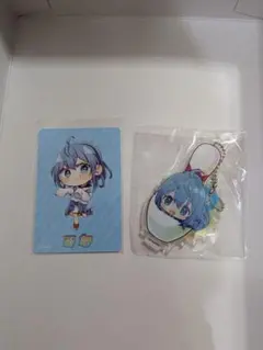 カラフルピーチ　るな　アクスタ　ラウンドワン　 グミ　カード