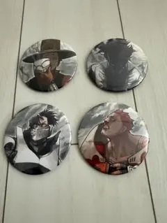 ヒロアカ 原画展　コレクション缶バッジ 4点セット