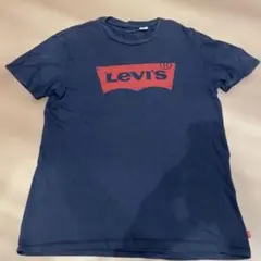 Levi's ネイビー Tシャツ 半袖　メンズ　M