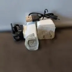 自転車用 LEDライト 生活防水 Ｍicro USB充電器付