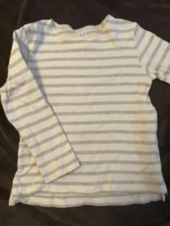ストライプ 長袖カットソー110