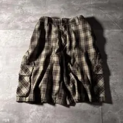 00s Hurley Int check wide fade cargo y2kのサムネイル
