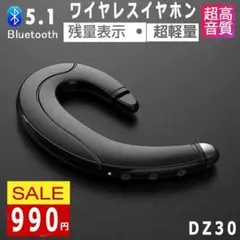DZ30.絶対に見逃せない! 最安値挑戦中！ ワイヤレスイヤホン[f1y]