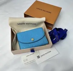 【美品】 ルイヴィトン 財布 ポルトモネロザリ モノグラムアンプラント 付属品付