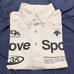 DESCENTE Move Sport 半袖ポロシャツ L ゴルフ吸収速乾