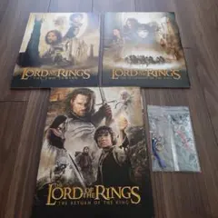 ロード・オブ・ザ・リング3部作　映画パンフレット 3冊セット