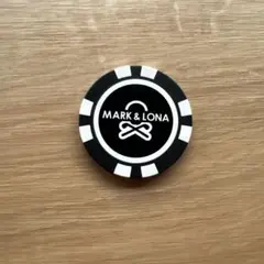 MARK & LONA ゴルフマーカー ブラックのサムネイル