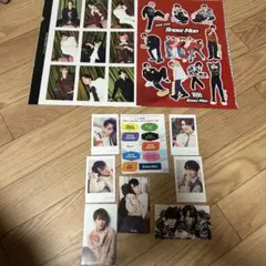 SnowMan トレカ シール チェキ風カード