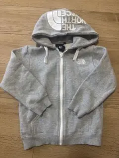 THE NORTH FACE グレー ジップアップパーカー