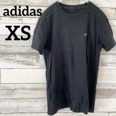 希少✨️ アディダス 【XS】オリジナルス ワンポイントロゴ Tシャツ ブラック