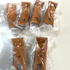 TOSO エリート エキストラ シングルブラケット ミディアムウッド 6個