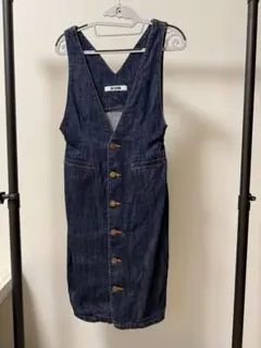 SLY デニム ジャンパースカート