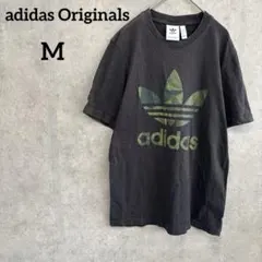 adidas Originals アディダス トレフォイル　迷彩　半袖T M