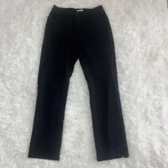 B3 レディース カジュアルパンツ M〜L ストレッチ ブラック 伸縮性