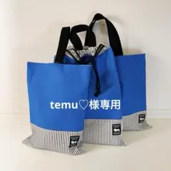 【temu♡様専用】　レッスンバッグ体操着袋上履き入れ　入園入学セットグッズ