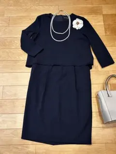 ネイビー ワンピース　Ｓサイズ　セレモニー　卒業式　入学式