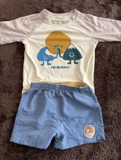 パタゴニア　3T/4T 水陸両用ズボン、ラッシュガードセット