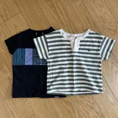 ファミリア、プチバトーTシャツ2枚セット