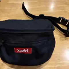 x-girl ボディバッグ 黒