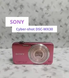 SONY Cyber shot DSC-WX30 デジカメ ピンク Amazon | SONY デジタルカメラ Cyber-Shot(サイバーショット