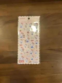 ふわふわ　サンリオ　キャラクターズ　しーる　1枚