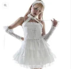 MAJOH MINI RIBBON DOLL ONEPIECE (WHITE) - メルカリ