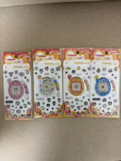 猫デザインシール4枚セット