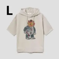 半袖パーカー パーカー