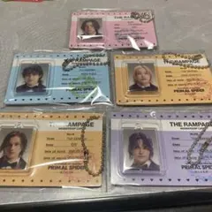 ♡新品未使用♡陸、与那嶺瑠唯、山本彰吾、岩谷翔吾、龍ブリスターチャームセット