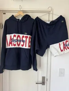 Supreme x Lacoste フーディ＆ショーツセットのサムネイル
