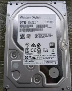 Western Digital Ultrastar 6TB HDD