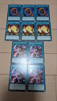 ◆英語 レッドアイズ 真紅眼 魔法 10枚セット デッキ パーツ 遊戯王◆