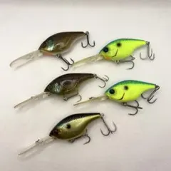 Megabass Griffon クランクベイト 5個セット (106-1番） - メルカリ
