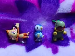 ポケモン フィギュア 　ヒコザル　ポッチャマ　ナエトル