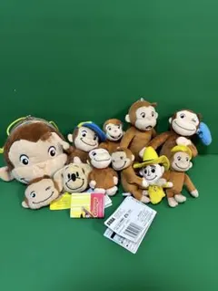 おさるのジョージ ぬいぐるみ 11体 まとめ売り