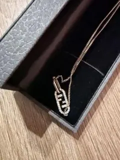 FENDI オーロックネックレス　 シルバー