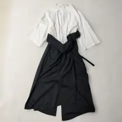 ENFOLD エンフォルド ダブルクロス ロングワンピース | Mercari