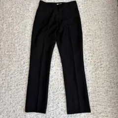 【イネド】INED パンツ ◆裏地あり ウール100% Lチャコール