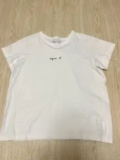 agnès b. ホワイト 半袖Tシャツ