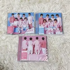 なにわ男子 初心LOVE 3枚セット