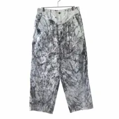 94ss ISSEY MIYAKE MEN 墨流し染めワイドパンツ ホワイトのサムネイル