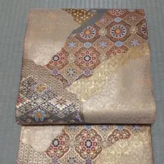 セール♪両面柄　礼装用六通柄袋帯　上代名物裂　着物振袖