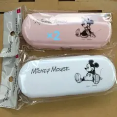 ダイソー ミッキー、ミニー マルチケース 3個セット