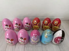 グリコ　明治　カバヤ　エッグ缶 空き缶　11個セット