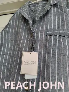 SALON by PEACH JOHN ストライプパジャマシャツのサムネイル