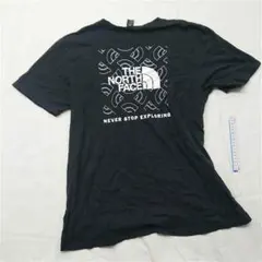 ▲ザ・ノース・フェイス サーキュラーデザイン Tシャツ ブラック系 メンズ L