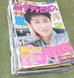 ①嵐　雑誌切り抜き　ポスター　大量