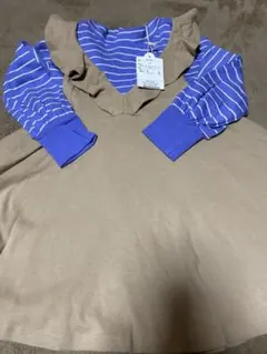 après les coursストライプ ワンピース 110