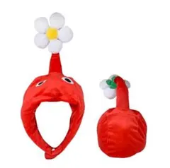 ピクミン　赤 ぬいぐるみ なりきり帽子